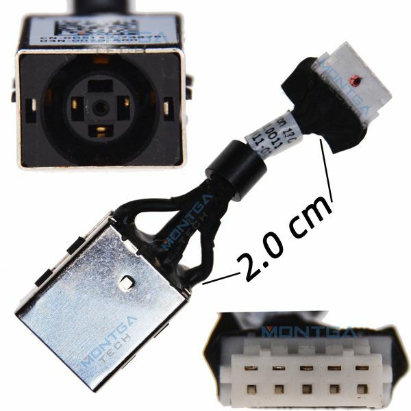 CÃ¢Ble Connecteur De Charge Dell 5300 2-In-1 P96g P96g001 Dc In Power Jack Alimen