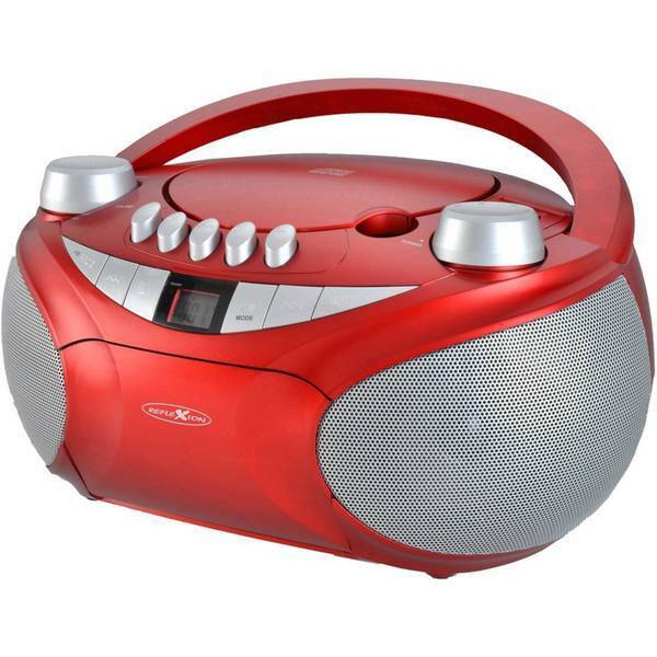 Boombox Tragbarer Radio-/Kassettenplayer mit CD/MP3/USB/SD/AUX 