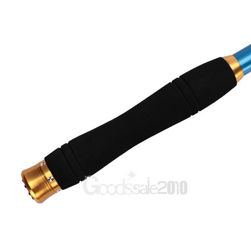 Professional Carbon Fiber Telescopic Fishing Rod Travel Spinning Rod Pole 2.1m