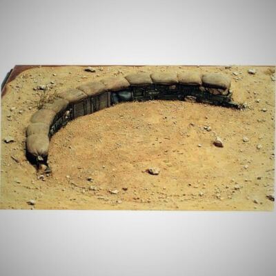 1/35 resin figures model bunker unassembled unpainted