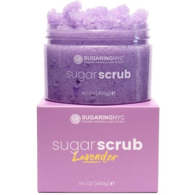 Sugaring NYC Signature Sugar Scrub   Lavender Field