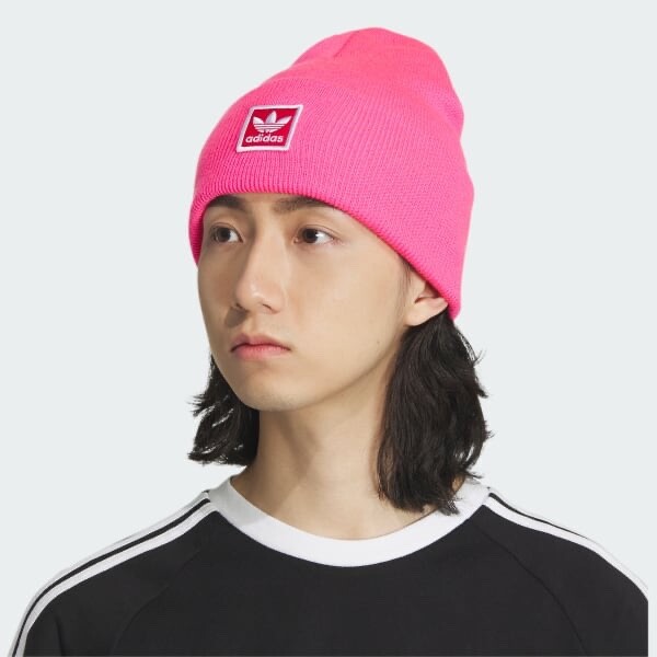 Adidas Originals Высокая универсальная шапочка Унисекс One Size Hat Светло-розового цвета #IQ5555