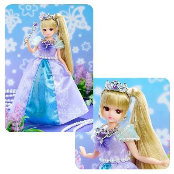 Takara Tomy Licca Chan Doll Set - LD-04 Lavender Butterfly w