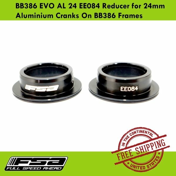FSA BB386EVO AL 24 EE084 Reducer for 24mm Aluminium Cranks On BB386 Frames
