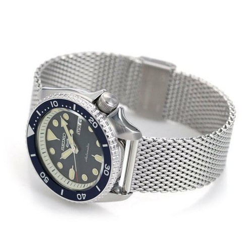 Pre-owned Seiko 5 Sports Sbsa015 Mechanical Automatic Men's Watch In Box