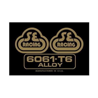 SE Racing - Seat tube decal - 6061 black with gold