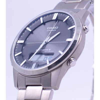 Pre-owned Casio International Warranty Lcw-m170td-1ajf Lineage Solar Radio Men's Watch