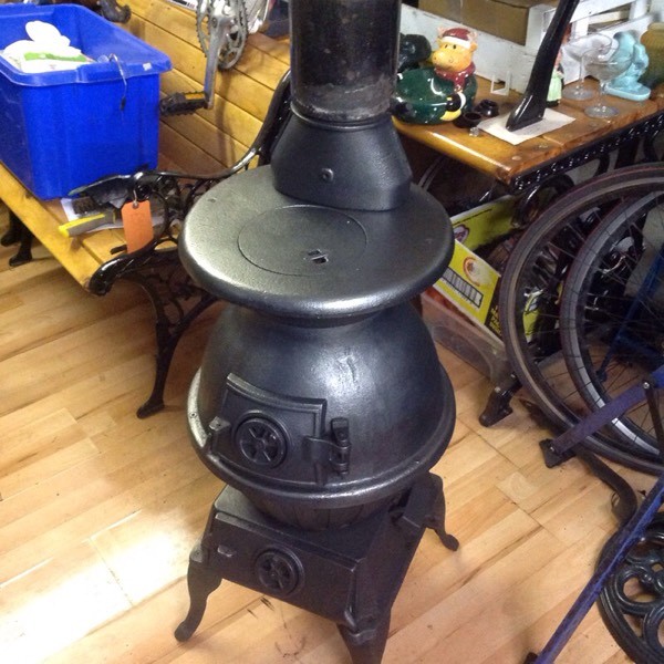 Vintage Cast Iron Pot Belly Stove in Plymouth, Devon Gumtree