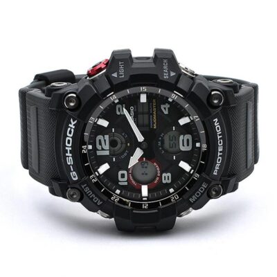 Pre-owned Casio G-shock Gwg-100-1a8jf Black Mudmaster Atomic Radio Men's Watch In Box