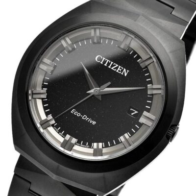 Pre-owned Citizen Creative Lab Bn1015-52e Black Eco-drive 365 Solar Men's Watch In Box
