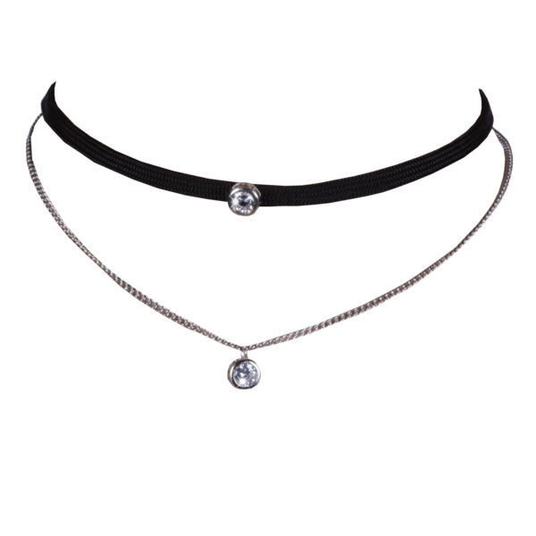Black Choker Fashion Necklaces & Pendants
