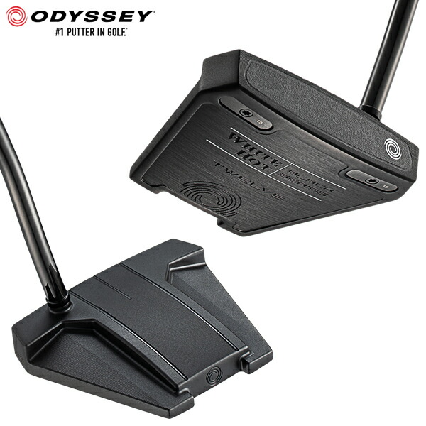 WHITE HOT BLACK series FIVE（34in） Odyssey White Hot Putter Double Wide STROKE LAB Black Series