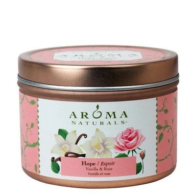 Aroma Naturals Travel Tins Candle Hope Pale Pink 1 контейнер