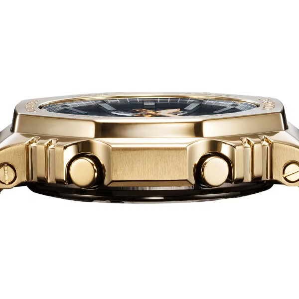 Pre-owned Casio G-shock Full Metal 2100 Series Gm-b2100gd-9ajf Cassioak Men's Watch Gold