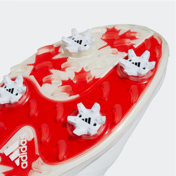 ADIDAS ORIGINALS ADIDAS ZG21 MEN'S GOLF SHOES 'CLOUD WHITE RED' - GY4547 EXPEDITDESHIP