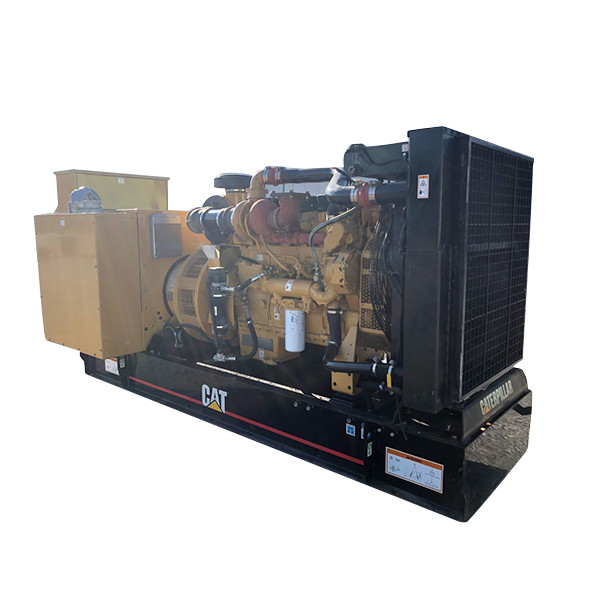 Used 500 KW Diesel Generator CAT 3456 12 Lead 480 Volt Year 2002 150 Run Hours