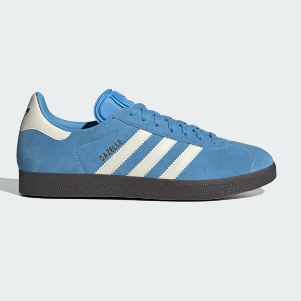 Замшевые туфли Adidas Gazelle «Синие» — ID6104 Expeditedship