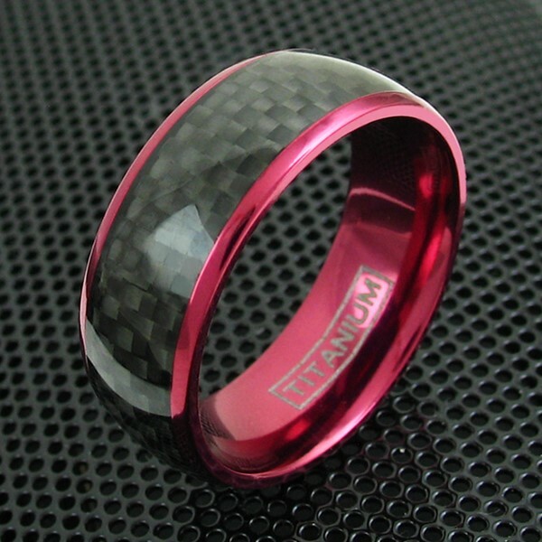 Red titanium. Красное мужское титановое кольцо. акваджус. epic x black titanium black ring (5n color gears). красно черная клетка кольцо.