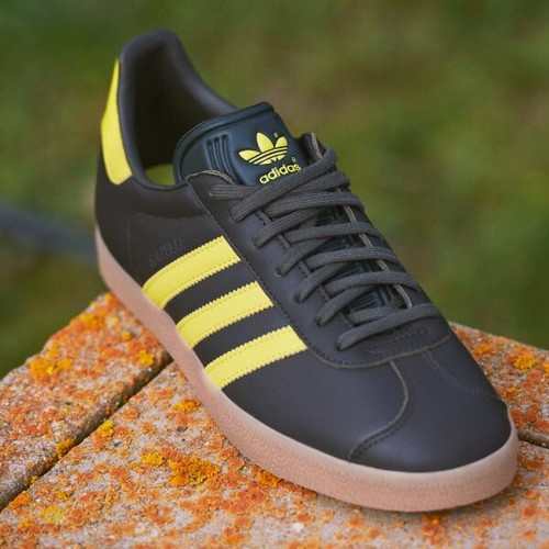 Adidas Original Gazelle Men’s Sneaker Leather Brown Shoe Athletic Trainers #873