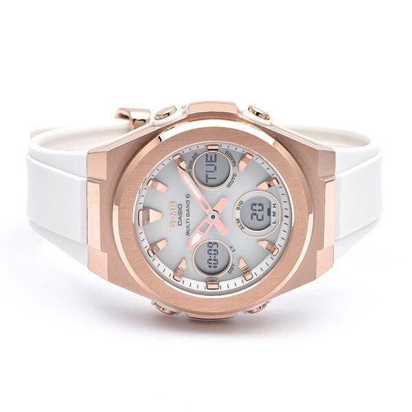 Pre-owned Casio Baby Baby-g G-ms Msg-w600g-7ajf Ladies Solar Watch Japan