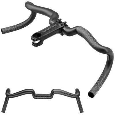DEDA ELEMENTI Gera Carbon Gravel EOS Drop Handlebar Multi OUTSIDE-OUTSIDE WIDTHS