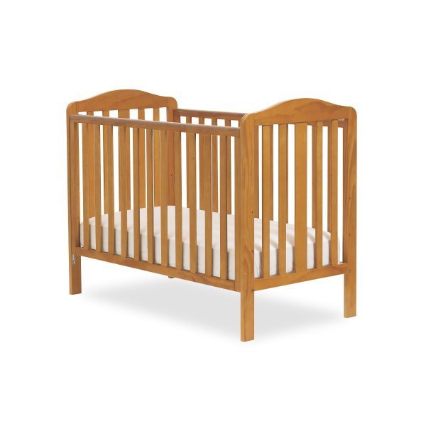 Mothercare baby dropside cot with teething rails and mattress in