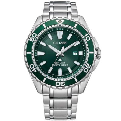 Pre-owned Citizen Bn0199-53x Promaster Marine Series Eco Driver Men's Watch Japan