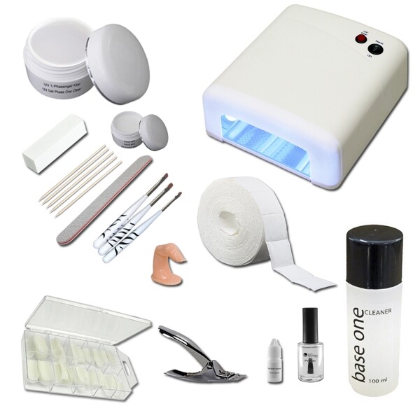Starterset Nail PHASE ONE REGULAR - UV Gel Set - Nagelstudioset - Einsteigerset