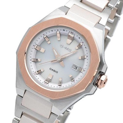 Pre-owned Casio Baby-g Msg-w350csg-7ajf Analog Solar Powered Women Watch From Japan