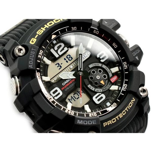 Pre-owned Casio G-shock Mudmaster Twin Sensor Mens' Sports Watch Gg-1000-1adr Usus