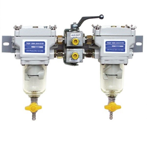 SEPAR SWK 2000/5 Duplex Wasserabscheider & Filter für leichte Dieselkraftstoffe