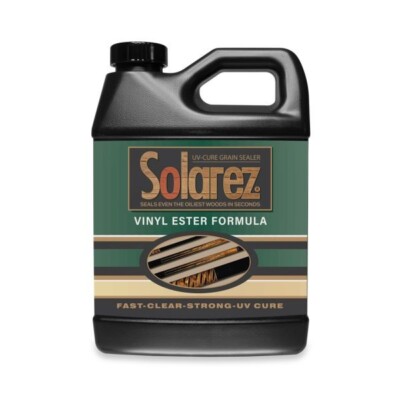 Solarez Vinyl Ester UV-Cure Grain Sealer 1 Quart