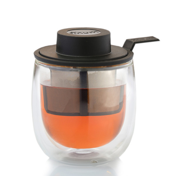 EAN 4004060424659 product image for Finum Hot Glass System For Loose Tea 5oz Double Wall Glass W/ Filter | upcitemdb.com