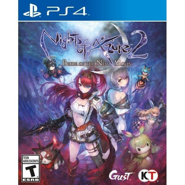 Nights Of Azure 2 Bride Of The New Moon Sony Playstation Ps4 Anime Rpg New Ebay