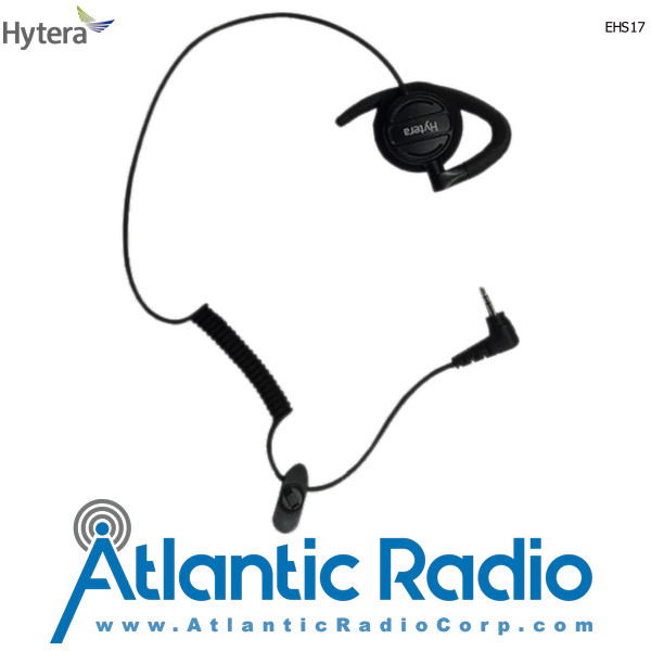 Hytera EHS17 Receive-Only Adjustable Earhook Earpiece with a Swivel Speaker - Picture 1 of 1