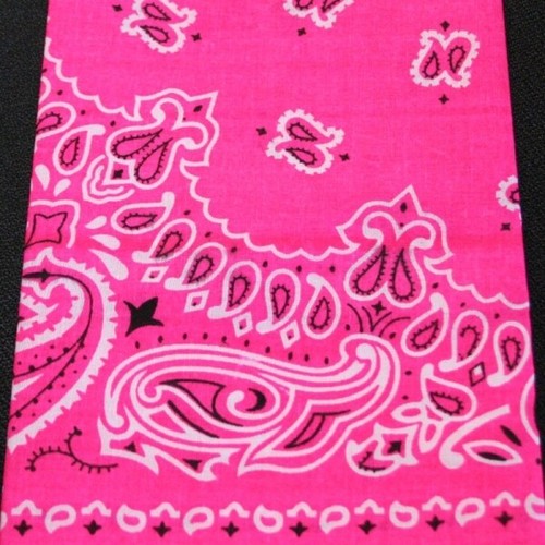 Hav-A-Hank USA Made 100% Cotton Neon Paisley Bandannas 22inX22in