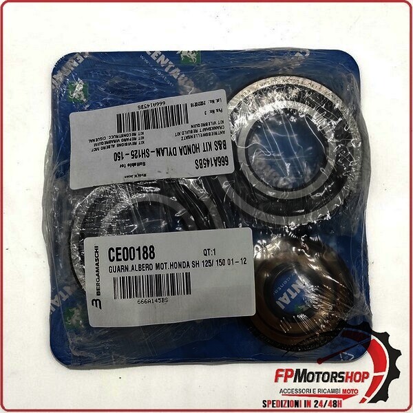 KIT CUSCINETTI PARAOLI BANCO PER HONDA SH 125/150 01>12 CENTAURO 666A145BS