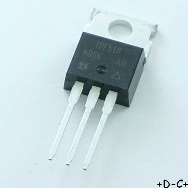Irf510pbf Transistor Mosfet 100v 5.6a To-220 Vishay Rohs