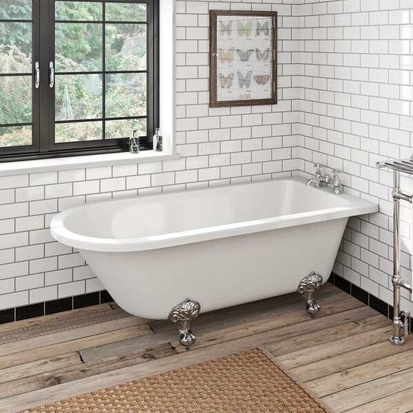 Brand New Victoria Plum Free Standing Roll top Bath in Newbigginby