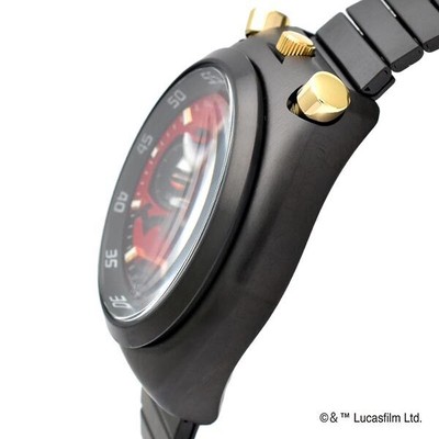 Pre-owned Citizen An3668-55w Red Star Wars Darth Maul Men's Watch In Box
