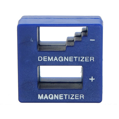 Blue Precision Demagnetizer/ Magnetizer - For Screwdrivers, Small Tools, Drills