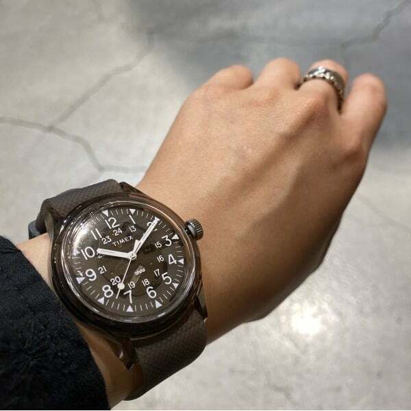 Pre-owned Timex × Beams / Bespoke Original Camper Black