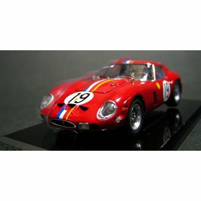 Kyosho Original K05121A 1/43 Ferrari 250 GTO 1962 24h Le Mans No.19 Red