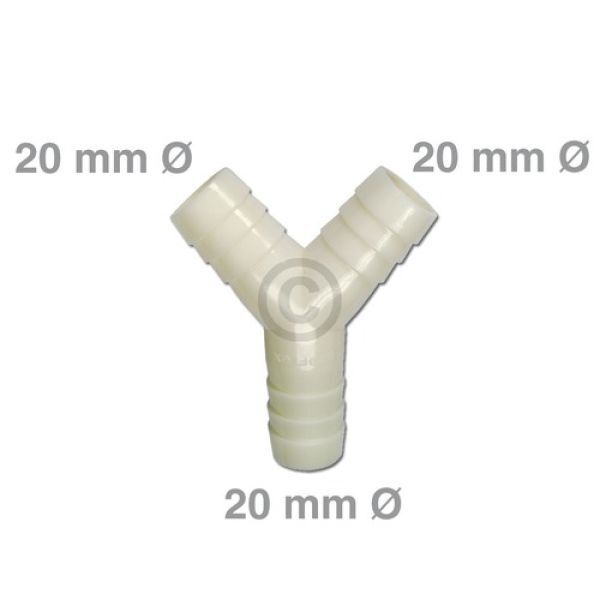 Ablaufschlauchverbinder Dreifach FÃ¼R 19/19/19mmÃ EnstÃ¼Cke Waschmaschine