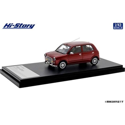 Hs460Re 1/43 Daihatsu Mira Gino 5Door 2000 Maple Red Mica Metallic Resin Cast Mi