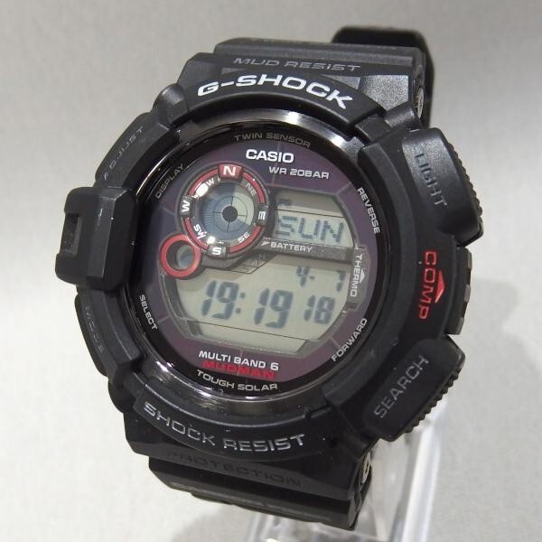 時計 CASIO G-SHOCK MUDMAN GW9300 G9300-1 | Black Master of G Men's Watch G-SHOCK | CASIO
