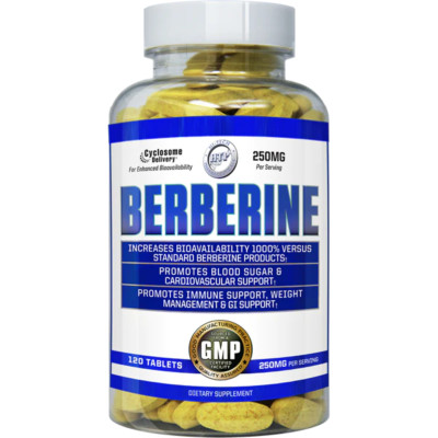 Berberine Hi Tech Pharmaceuticals 120 Ct