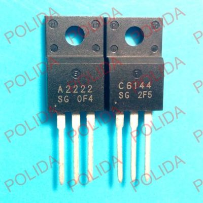 5pairs OR 10PCS SANYO/ONSEMI(ON) TO-220F 2SA2222SG/2SC6144SG A2222SG/C6144SG