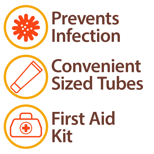 (4 Pack) Povidone Iodine 10% First Aid Ointment 1 Oz for Cuts Scrapes Burns