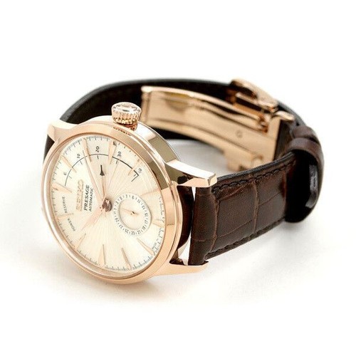 Pre-owned Seiko Presage Basic Line Sary132 Automatic Mechanical Men Watch In Box